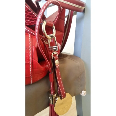 Pre-owned Lancel Red Leather Handbags