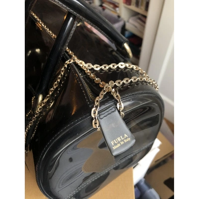 Pre-owned Furla Candy Bag Black Handbag