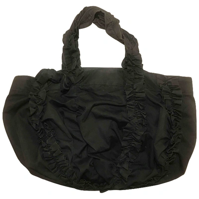 Pre-owned Yohji Yamamoto Black Cotton Handbag