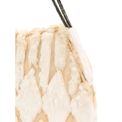 Pre-owned Versace White Wool Handbag