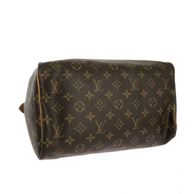 Pre-owned Louis Vuitton Brown Cloth Handbag
