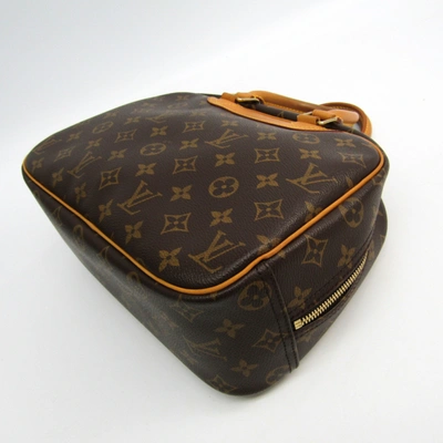 Pre-owned Louis Vuitton Trouville Brown Cloth Handbag