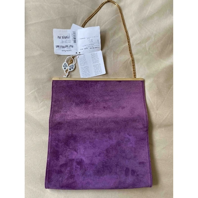 Pre-owned Emilio Pucci Handbag In Purple