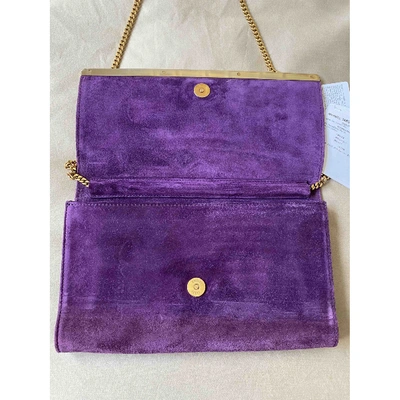 Pre-owned Emilio Pucci Handbag In Purple
