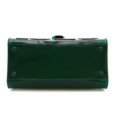 Pre-owned Delvaux Le Brillant Green Handbag