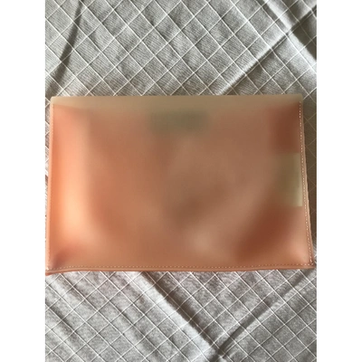 Pre-owned Proenza Schouler Lunch Clutch Bag In Orange