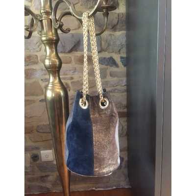 Pre-owned Delphine Delafon Leather Bag In Blue