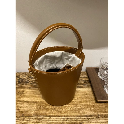 Pre-owned Cafuné Camel Leather Handbag