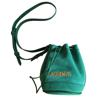 Pre-owned Jacquemus Le Petit Haqiba Crossbody Bag In Green