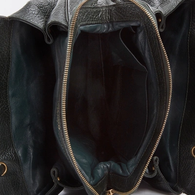 Pre-owned Marc Jacobs Leather Bag In Green