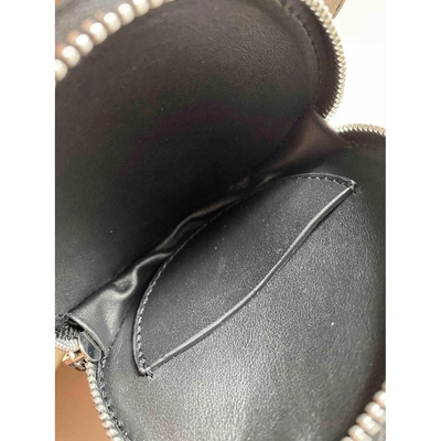 Pre-owned Palm Angels Leather Mini Bag In Black