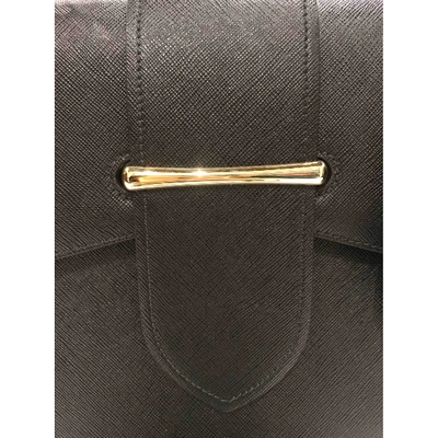 Pre-owned Prada Sidonie Black Leather Handbag