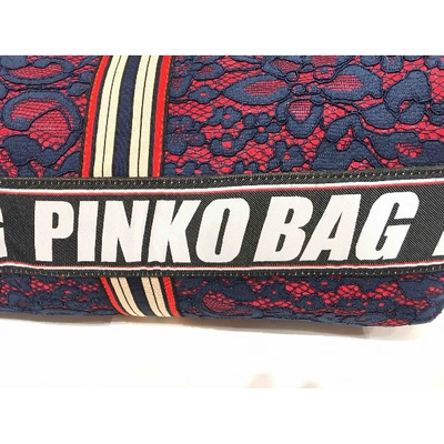 Pre-owned Pinko Cloth Bag In Multicolour