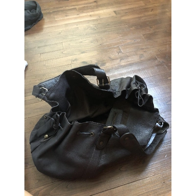 Pre-owned Gerard Darel 24h Brown Leather Handbag