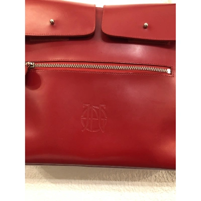 Pre-owned Jean Paul Gaultier Red Leather Handbag