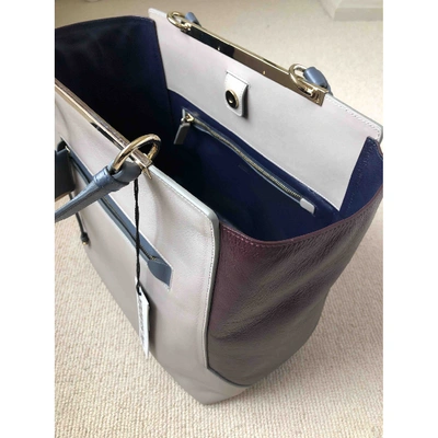 Pre-owned Jil Sander Leather Tote In Multicolour