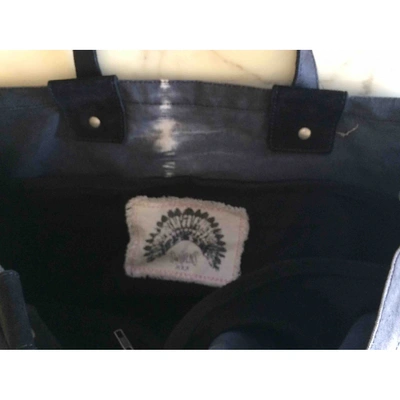 Pre-owned Swildens Blue Cloth Handbag