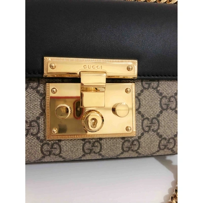 Pre-owned Gucci Padlock Cloth Handbag