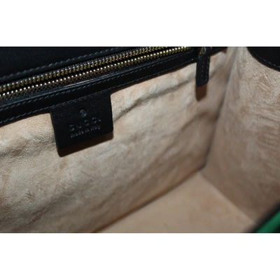 Pre-owned Gucci Sylvie Cloth Handbag In Multicolour