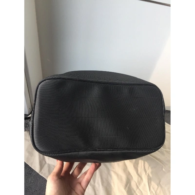 Pre-owned Lacoste Handbag In Black