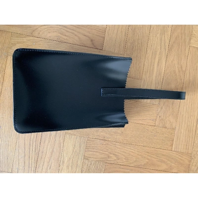 Pre-owned Kara Leather Handbag In Black