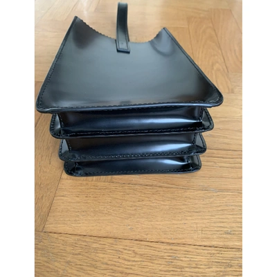 Pre-owned Kara Leather Handbag In Black