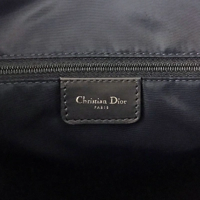 Pre-owned Dior Navy Cloth Handbag