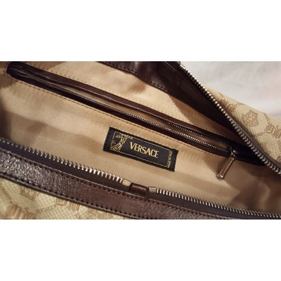 Pre-owned Versace Beige Handbag