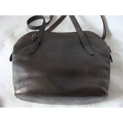Pre-owned Delvaux Brown Leather Handbag
