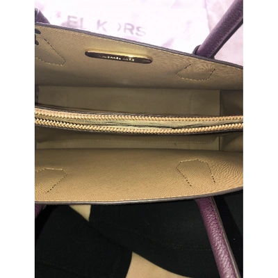 Pre-owned Michael Kors Mercer Leather Handbag