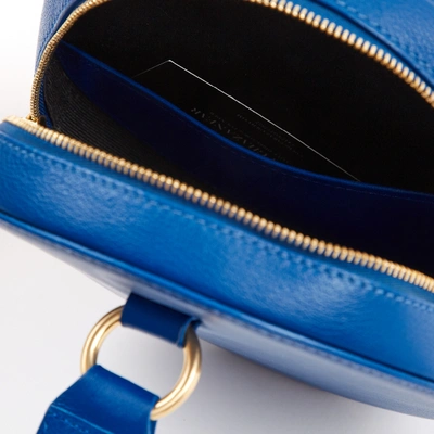 Pre-owned Tara Zadeh Leather Handbag In Blue
