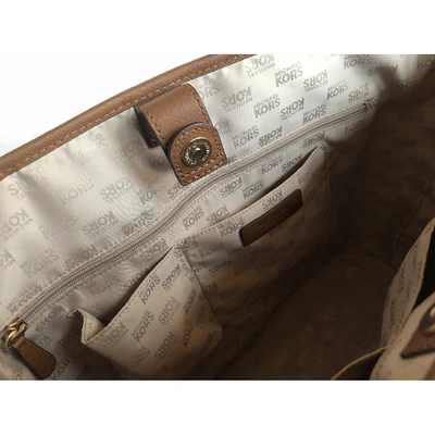 Pre-owned Michael Kors Brown Leather Handbag