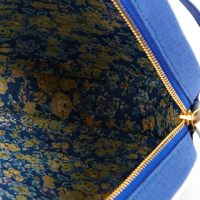 Pre-owned Olympia Le-tan Blue Cloth Handbag