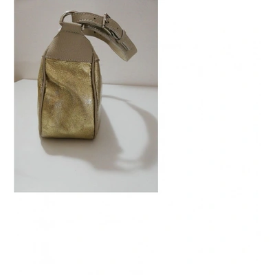 Pre-owned Osprey Leather Handbag In Beige