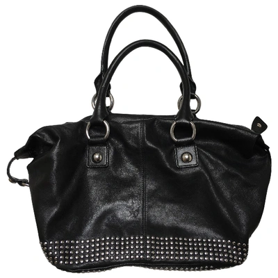 Pre-owned Karen Millen Leather Handbag In Black