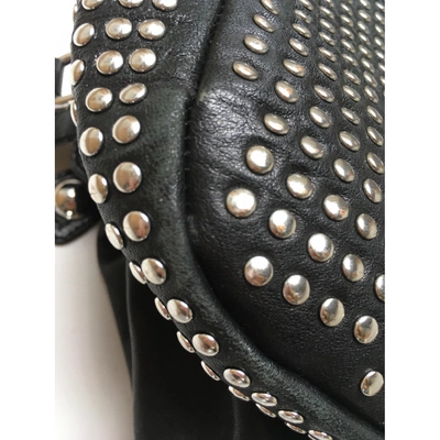 Pre-owned Karen Millen Leather Handbag In Black