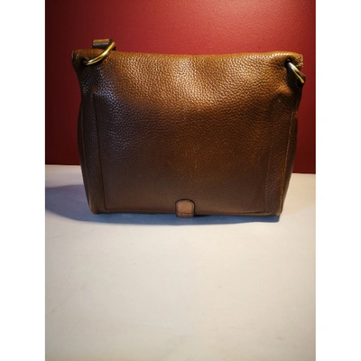 Pre-owned Delvaux Camel Leather Handbag