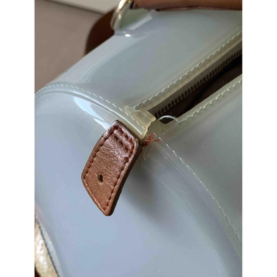 Pre-owned Furla Candy Bag Bowling Bag In Blue