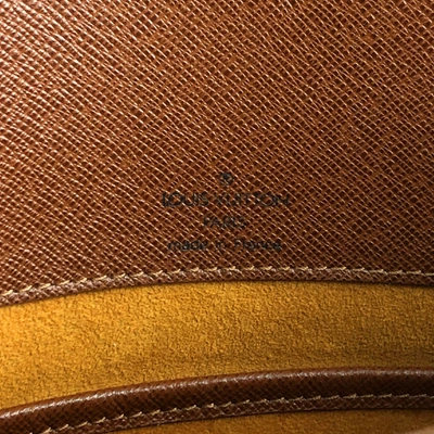 Pre-owned Louis Vuitton Musette Tango  Brown Cloth Handbag