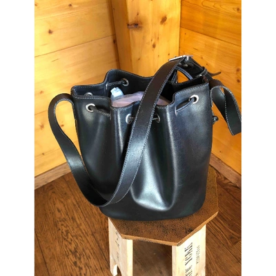 Pre-owned Courrèges Black Leather Handbag