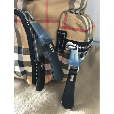 Pre-owned Burberry The Rucksack Backpack In Multicolour