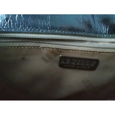 Pre-owned Le Silla Leather Mini Bag In Green