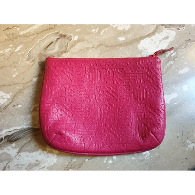 Pre-owned Missoni Leather Clutch Bag