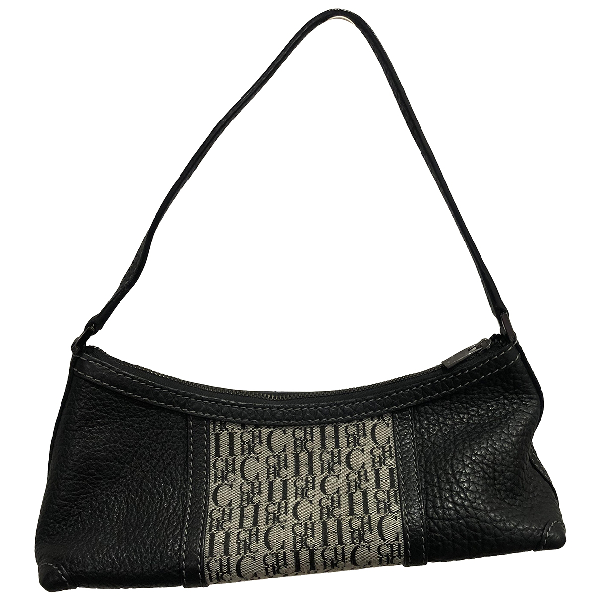 black fur clutch bag