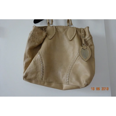 Pre-owned Alaïa Pink Leather Handbag