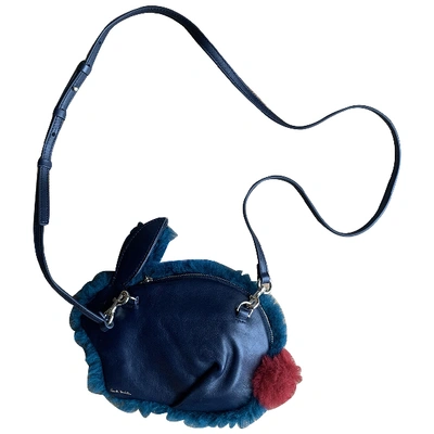 Pre-owned Paul Smith Blue Leather Handbag