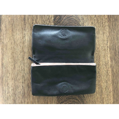 Pre-owned By Malene Birger Clutch Bag In Black
