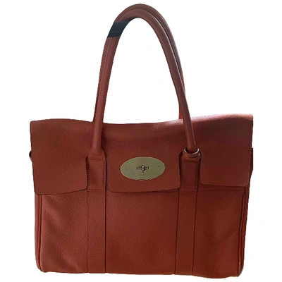 Pre-owned Mulberry Bayswater Leather Handbag In Other