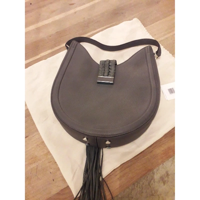 Pre-owned Altuzarra Leather Handbag In Grey