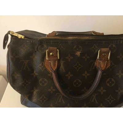 Pre-owned Louis Vuitton Speedy Cloth Handbag